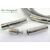 Замок-концевик с фиксатором Thick Rhodium Plated 28х6 мм, изображение 5