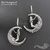 Подвеска авторская Moon River Sterling Silver 32х22 мм, изображение 4