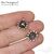 Подвеска авторская Passiflora Sterling Silver 15x13 мм, изображение 5