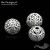 Бусина Antiqued Ball Sterling Silver 10 мм, изображение 2