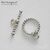 Замок-тогл Twisted Sterling Silver 13 мм, изображение 3