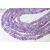 Аметист натуральный с огранкой 3 мм (нить 10 см), изображение 2