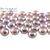 Жемчуг натуральный полусверленный Lavender Pink 6-6,5 мм