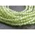 Хризолит натуральный с огранкой 3,5-4 мм (нить 10 см)