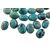 Бирюза натуральная Hubei Pebble 13-15 х 10-11 мм, изображение 3