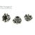 Чашечки для бусин Nut Sterling Silver 5х3,5 мм