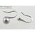 Швензы со штифтом Spoon Sterling Silver 15х4 мм (пара)