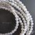 Халцедон натуральный серый гладкий 4,5 мм (нить 20 см), изображение 4