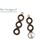 Сеттинг-подвеска JBB Antique Copper 8 мм, изображение 4
