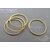 Кольцо соединительное паяное Twisted Round Vermeil Sterling Silver 21х1 мм, изображение 4