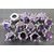 Коннектор со вставкой Amethyst Fianit Silver Plated 14х8х6 мм, изображение 4