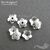 Чашечки для бусин Flower Sterling Silver 4 мм (уп. 10 шт.)