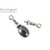 Подвеска со штифтом Twisted Rope Silver Plated 14х4 мм