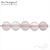 Кварц розовый натуральный гладкий 6 мм (нить 19 см), изображение 3
