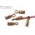 Концевик для шнура Twine Patina Copper 11х4 мм