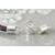 Концевик с петлей Sterling Silver 8х3,7 мм