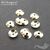 Чашечки для бусин Round Bead Caps Gold Filled 4 мм
