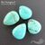 Бирюза натуральная стабилизированная Arizona Briolette Tear 12-17 мм, изображение 2