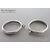 Основа для кольца с петлей Silver Plated, Размер кольца: 16, изображение 2