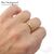 Основа для кольца с петлей Gold Plated (17), изображение 3