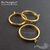 Основа для кольца с петлей Gold Plated (17), изображение 7