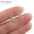 Коннектор-разделитель на 3 нити Chandelier Sterling Silver 15х10 мм, изображение 2