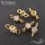 Коннектор Adamant Vermeil Sterling Silver 9х3,5 мм, изображение 3