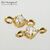 Коннектор Adamant Vermeil Sterling Silver 9х3,5 мм, изображение 4