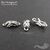 Коннектор Chinese Node Sterling Silver 11х5 мм, изображение 3