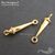 Коннектор Knightly Vermeil Sterling Silver 20х5 мм, изображение 3