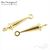 Коннектор Knightly Vermeil Sterling Silver 20х5 мм, изображение 4