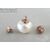 Концевик с петлей и штифтом Patina Copper 7х6 мм