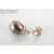 Концевик с петлей и штифтом Patina Copper 7х6 мм, изображение 3