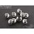 Маскировочные (обжимные) бусины Silver Plated 4 мм (уп. 10 шт.), изображение 2