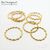 Кольцо соединительное паяное Twisted Round Vermeil Sterling Silver 9х1 мм, изображение 4