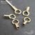 Концевик с петлей Gold Filled 7х2 мм, изображение 2