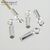 Концевик с петлей Sterling Silver 8х2 мм