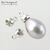 Концевик со штифтом Sphere Sterling Silver 7 мм