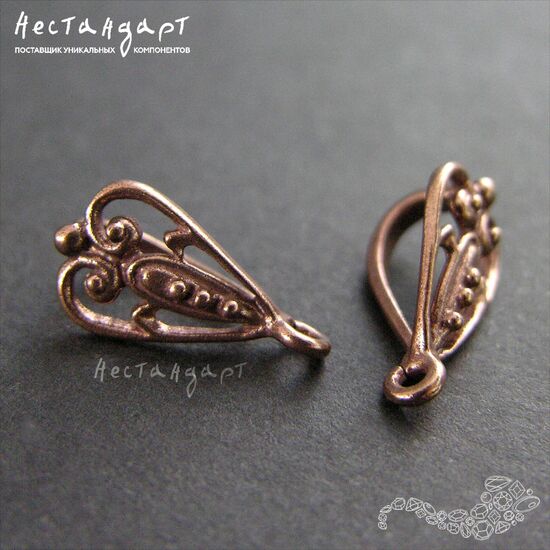 Бейл Summer Motif Patina Copper 16х9 мм, изображение 3