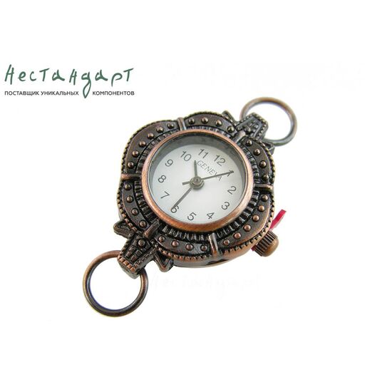 Основа для изготовления часов Geneva AС-3 White Copper 29x25 мм