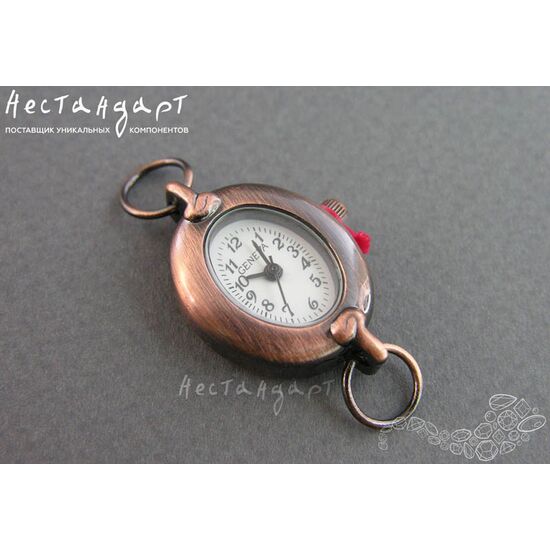 Основа для изготовления часов Geneva AС-13 White Copper 30x22 мм