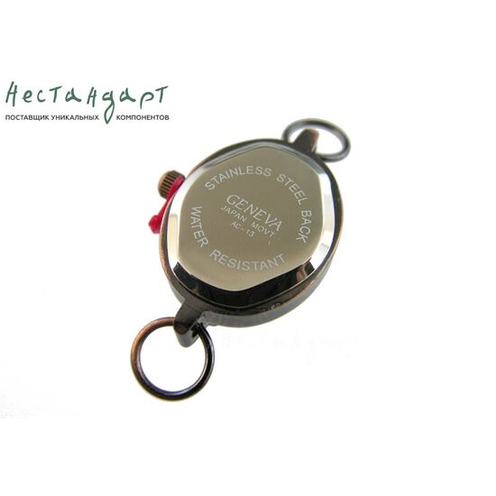 Основа для изготовления часов Geneva AС-13 White Copper 30x22 мм, изображение 4