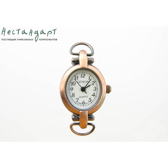 Основа для изготовления часов Geneva AС-17 White Copper 32x19 мм