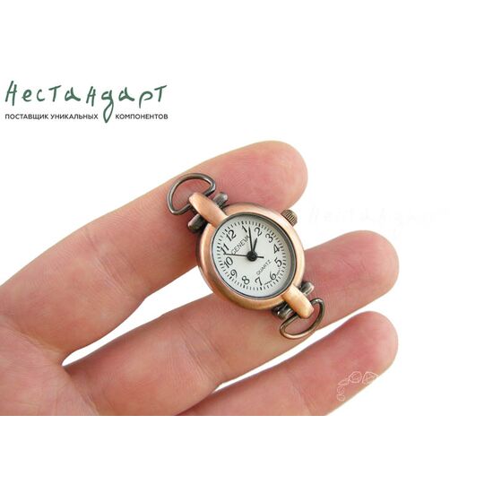 Основа для изготовления часов Geneva AС-17 White Copper 32x19 мм, изображение 2