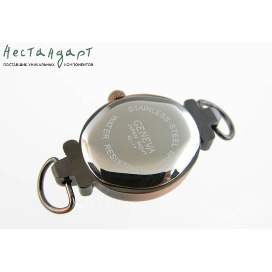 Основа для изготовления часов Geneva AС-17 White Copper 32x19 мм, изображение 4