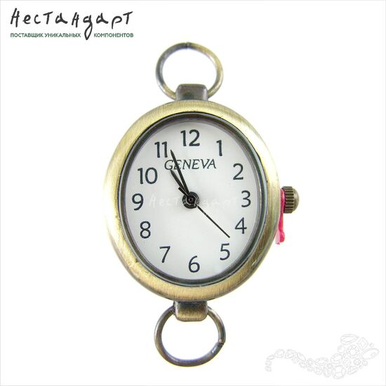 Основа для изготовления часов Geneva AG-7 White Bronze 30x22 мм, изображение 3