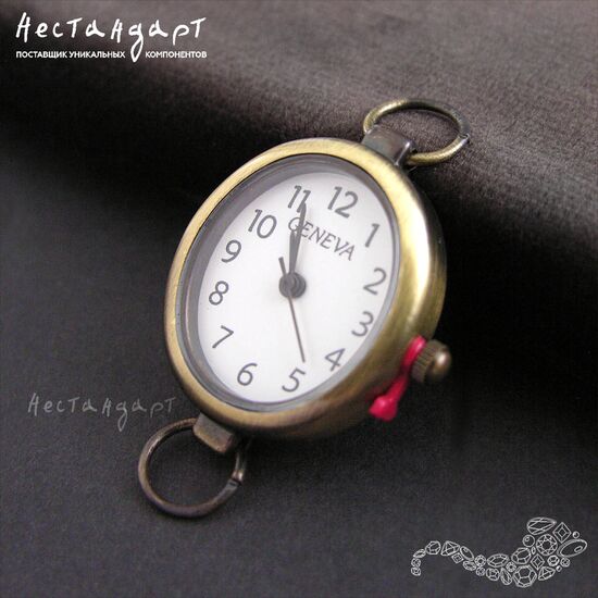 Основа для изготовления часов Geneva AG-7 White Bronze 30x22 мм, изображение 4