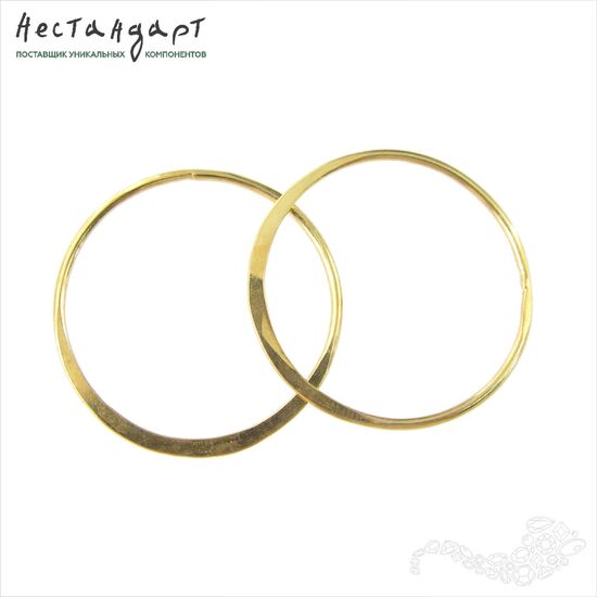 Коннектор Ring Vermeil Sterling Silver 26 мм, изображение 4