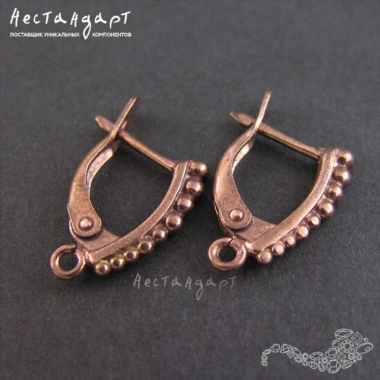 Швензы Grains Patina Copper 17х2 мм (пара), изображение 3