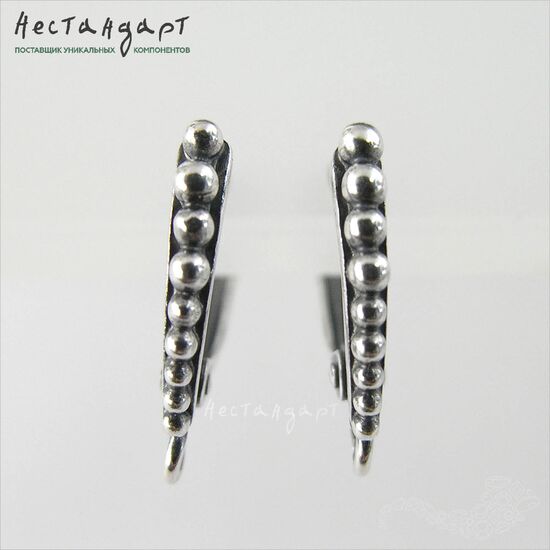 Швензы Grains Silver Plated 17х2 мм (пара), изображение 4